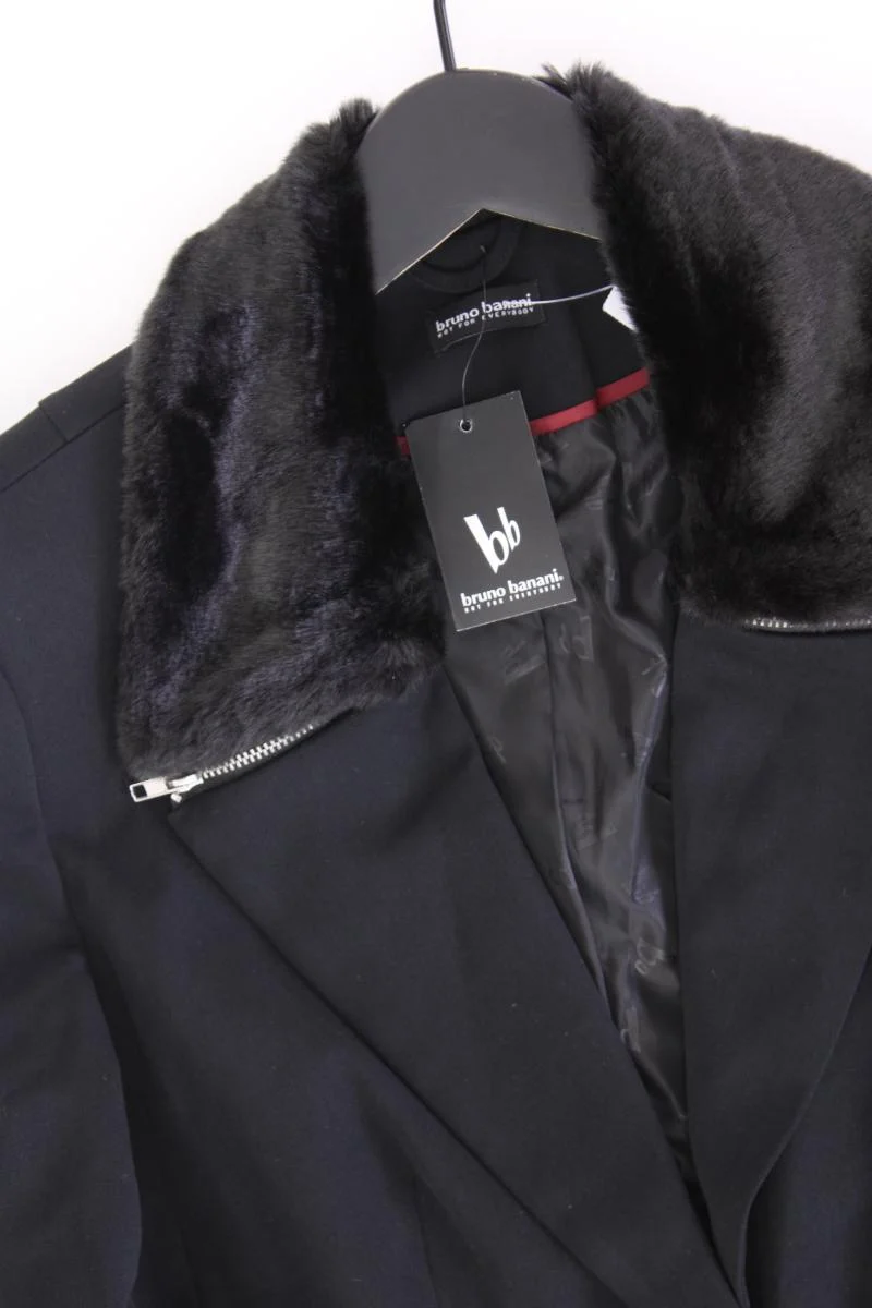 Bruno Banani Regular Blazer Gr. 38 neu mit Etikett schwarz aus Polyester