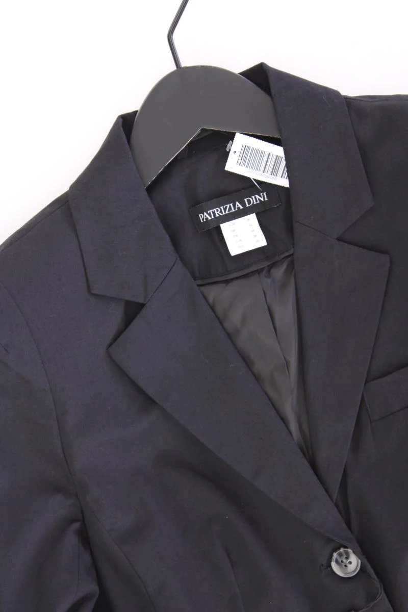 Patrizia Dini Regular Blazer Gr. 36 neu mit Etikett schwarz aus Baumwolle