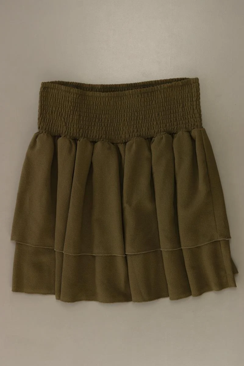Vero Moda Stretchrock Gr. S olivgrün aus Polyester