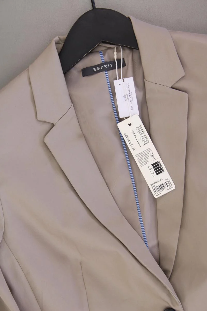 Esprit Regular Blazer Gr. 34 neu mit Etikett Neupreis: 129,99€! braun