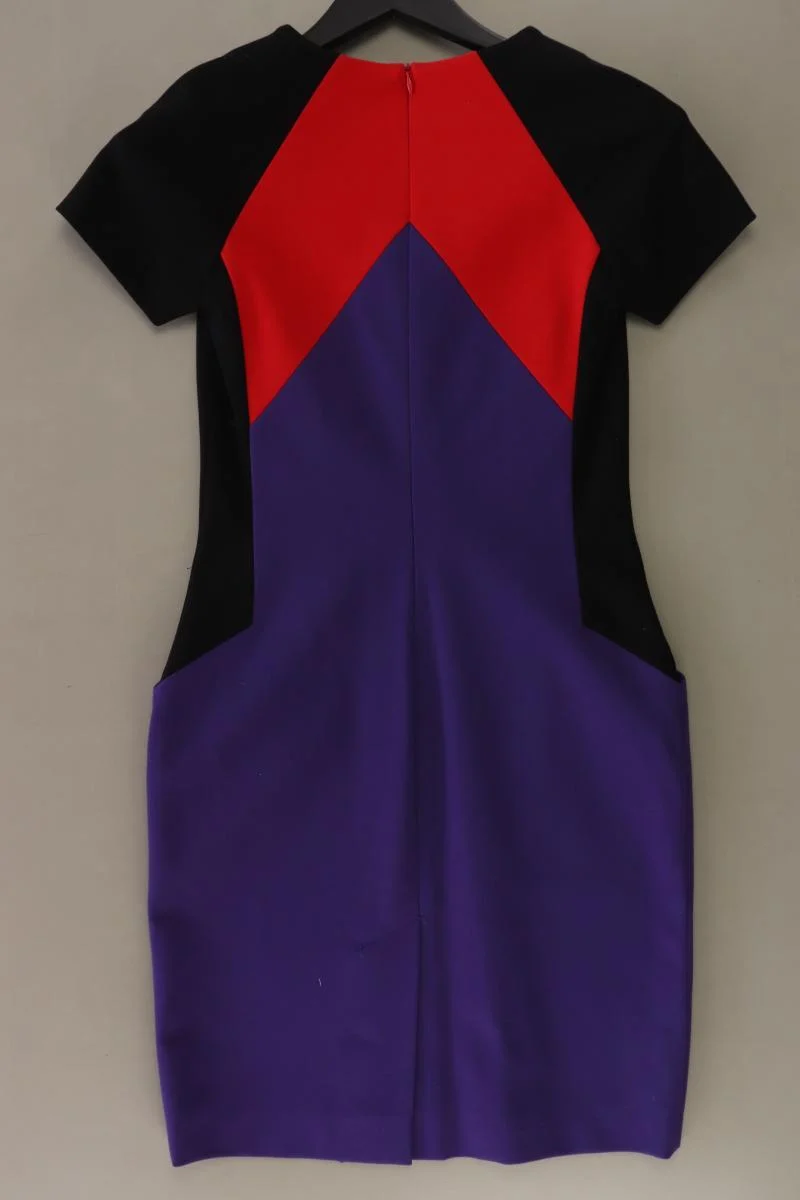PiuPiu Bleistiftkleid Gr. 36 Kurzarm rot aus Viskose