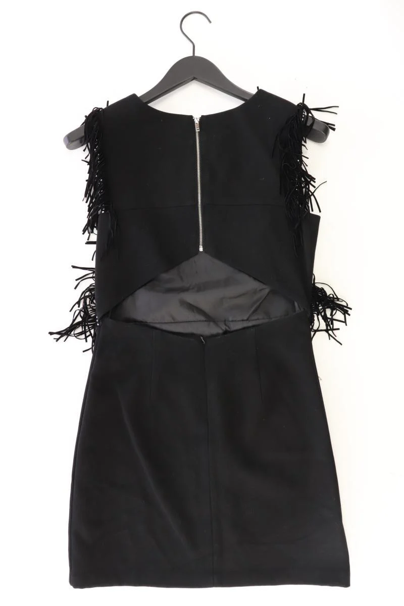 Mango Abendkleid Gr. M neuwertig Ärmellos schwarz aus Polyester