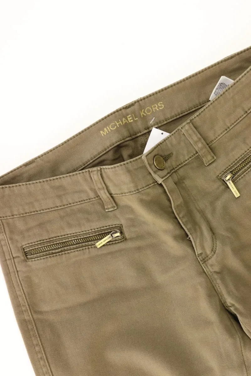Michael Kors Cargohose Gr. W27 olivgrün aus Baumwolle