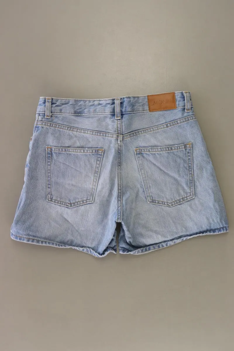 Monki Jeansshorts Gr. W26 blau aus Baumwolle