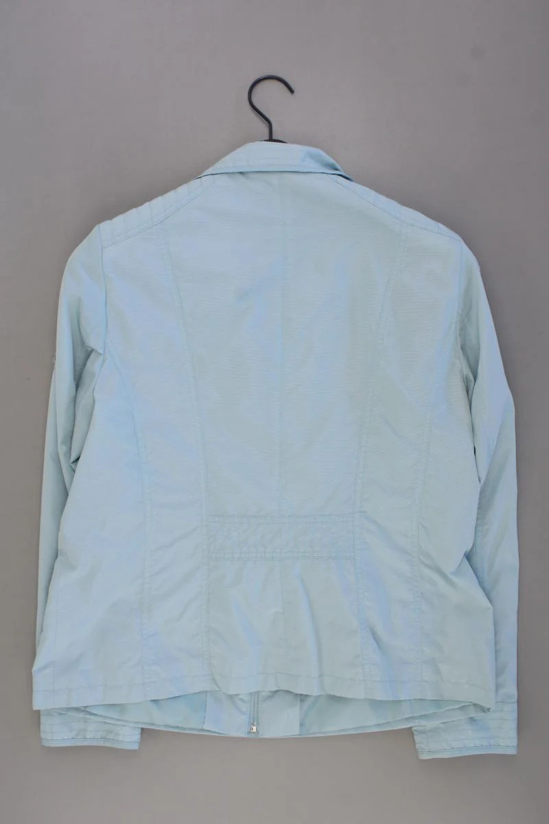 BARBARA LEBEK Übergangsjacke Gr. 42 blau aus Polyester