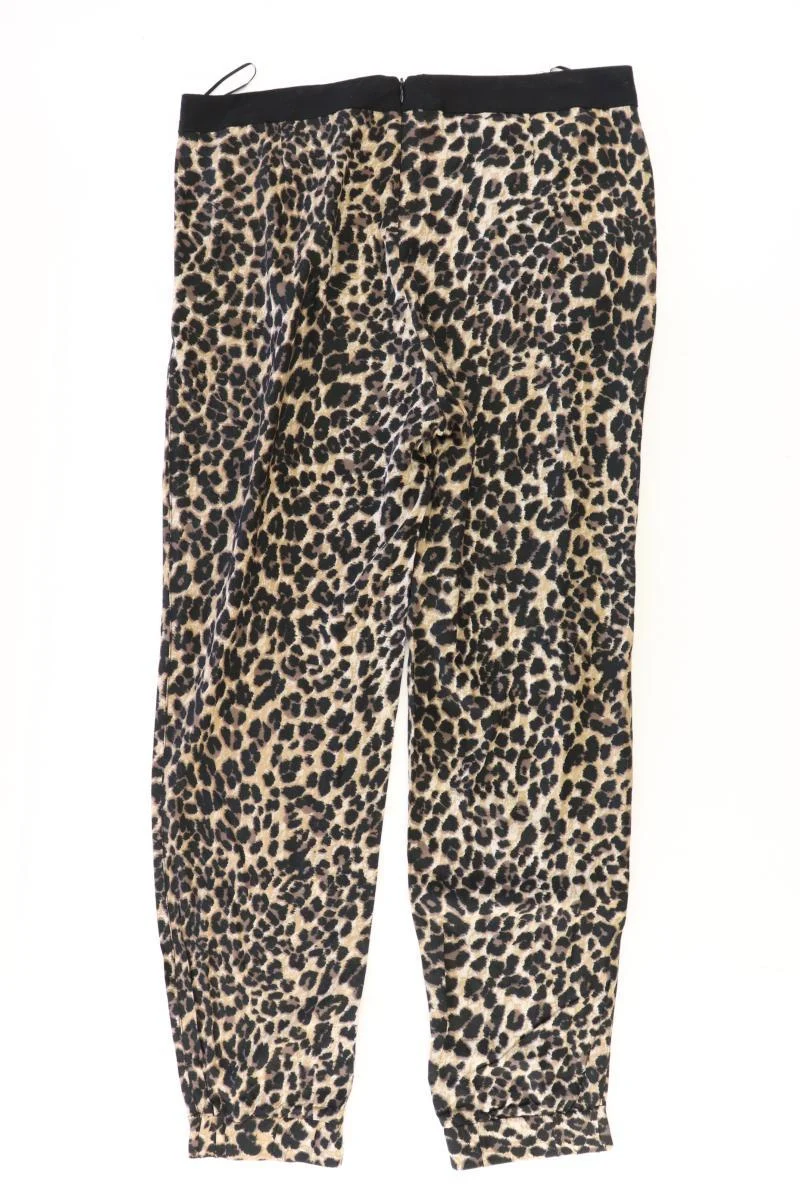 Bershka Stretchhose Gr. L mit Tierdruck braun