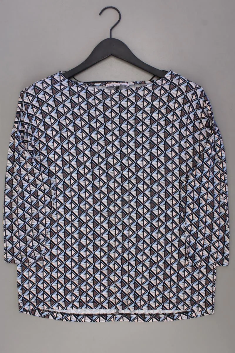 Adagio Regular Shirt Gr. 38 geometrisches Muster neuwertig 3/4 Ärmel mehrfarbig