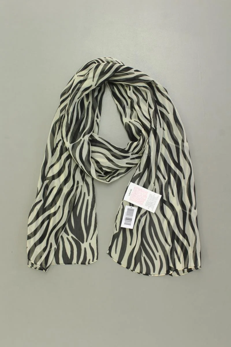Tuch mit Tierdruck braun aus Polyester