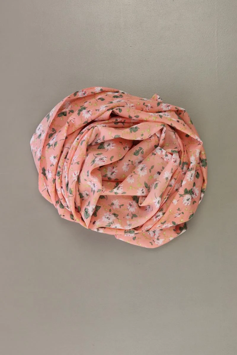 Tuch mit Blumenmuster rosa