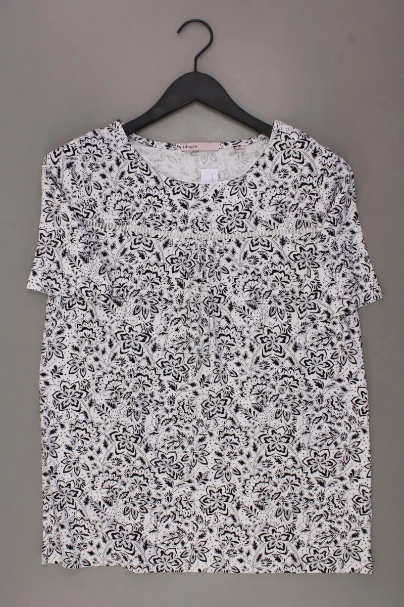 Adagio T-Shirt Gr. 38 neuwertig Kurzarm weiß