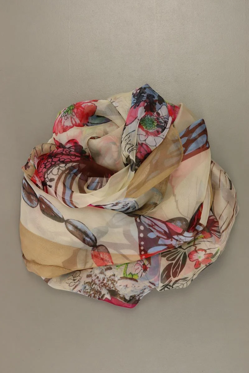 Tuch mit Blumenmuster mehrfarbig