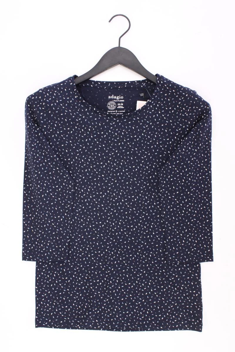 Adagio Slim Shirt Gr. 38 neu mit Etikett Neupreis: 14,99€! 3/4 Ärmel blau