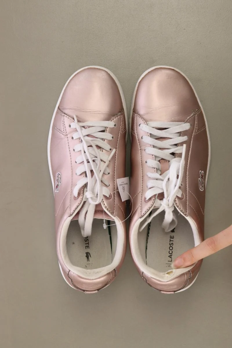Lacoste Sneaker Gr. 39 rosa