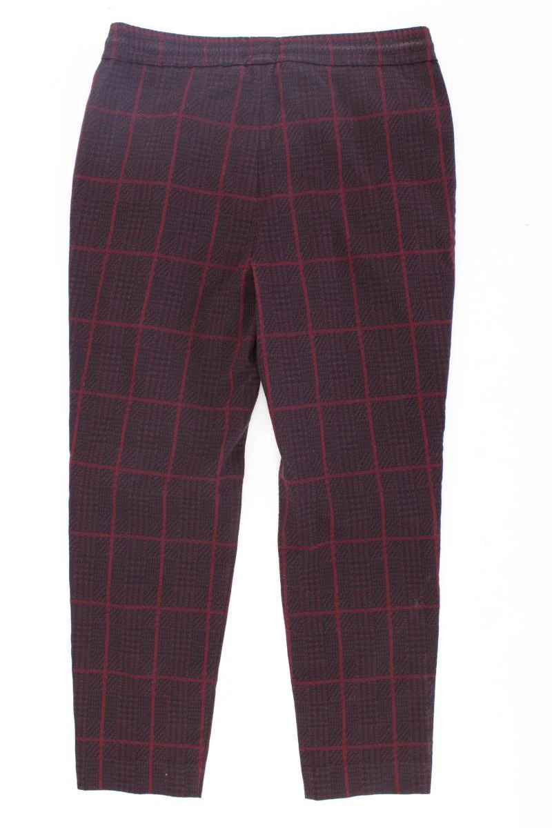 MYBC Stoffhose Gr. 42 hahnentritt rot aus Baumwolle