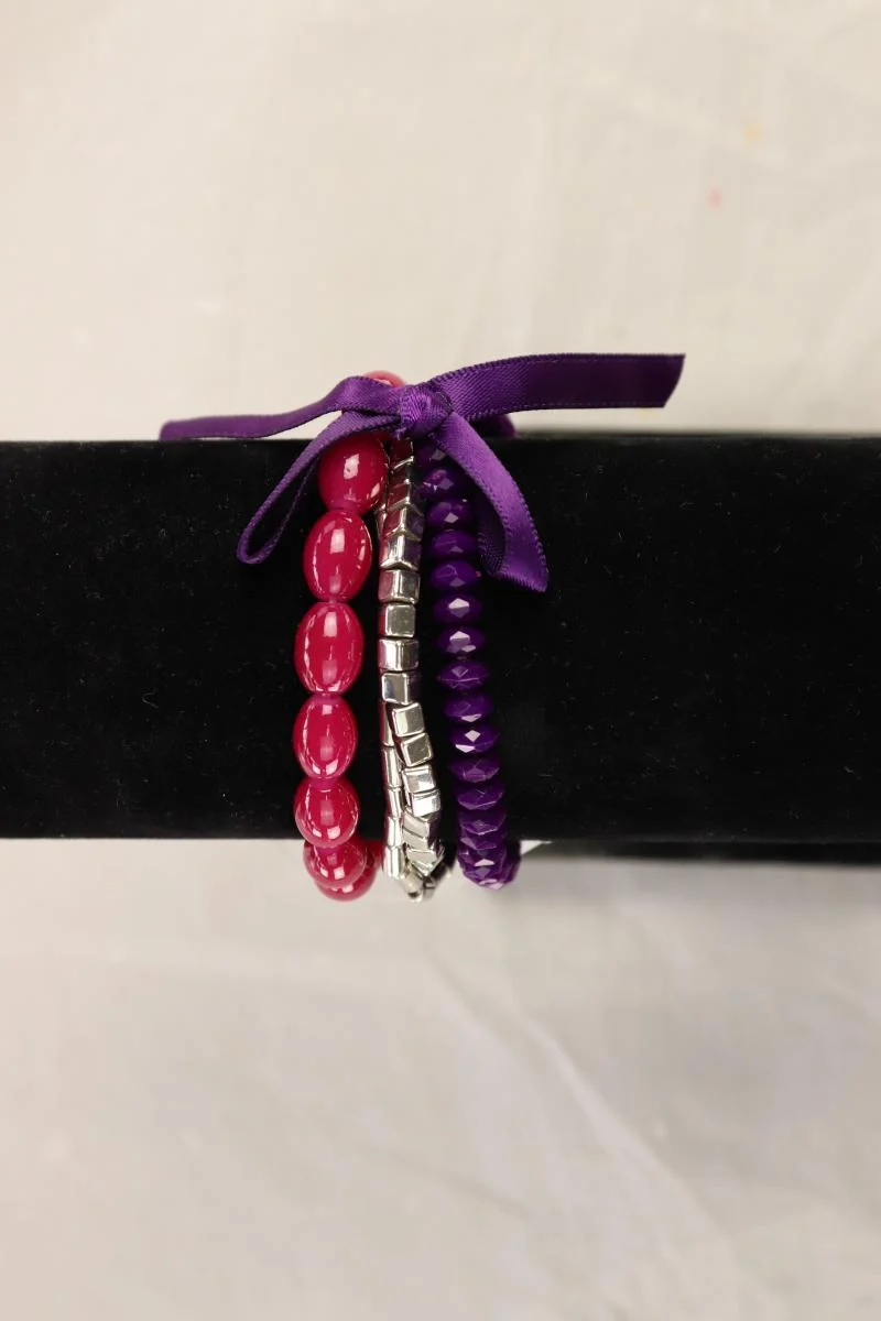Armband lila