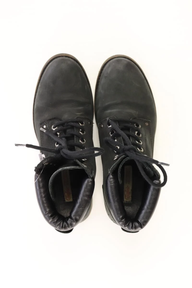 Buffalo Stiefeletten Gr. 37 schwarz aus Leder