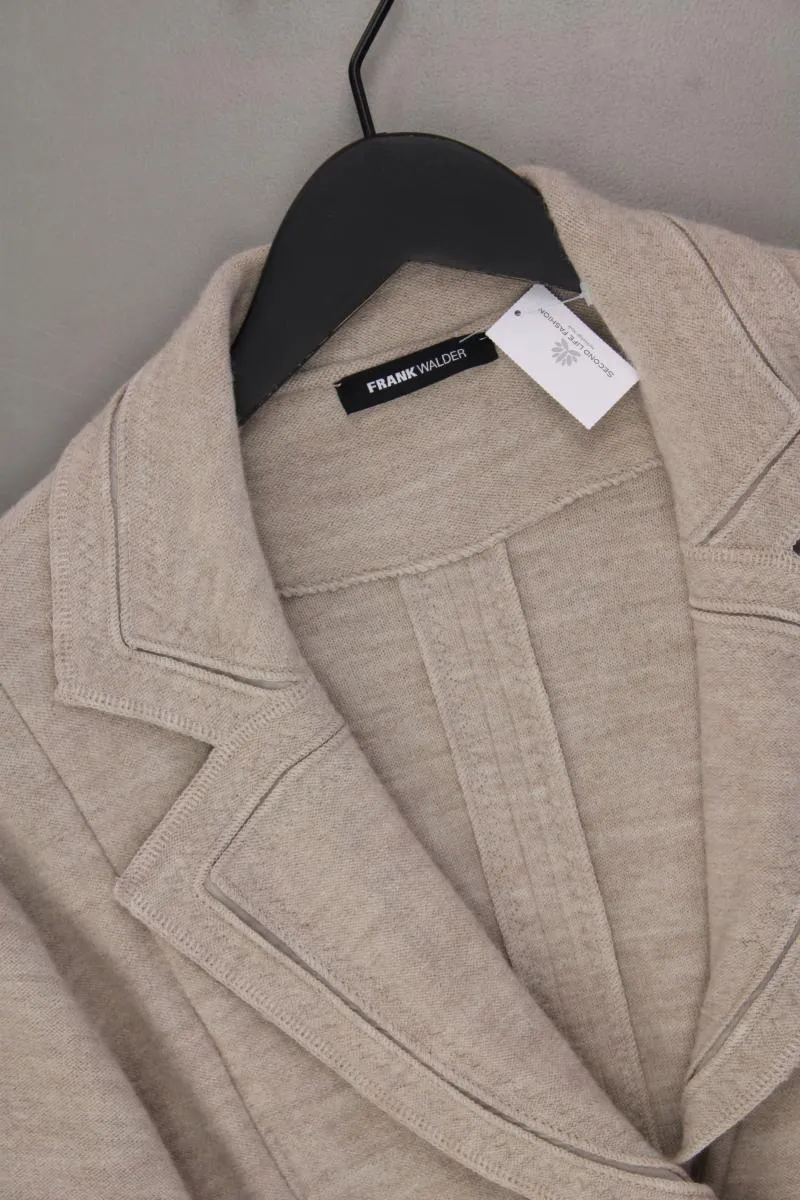 Frank Walder Wolljacke Gr. 44 creme