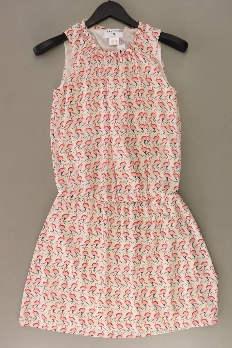 rick cardona Midikleid Gr. 34 Ärmellos creme aus Polyester