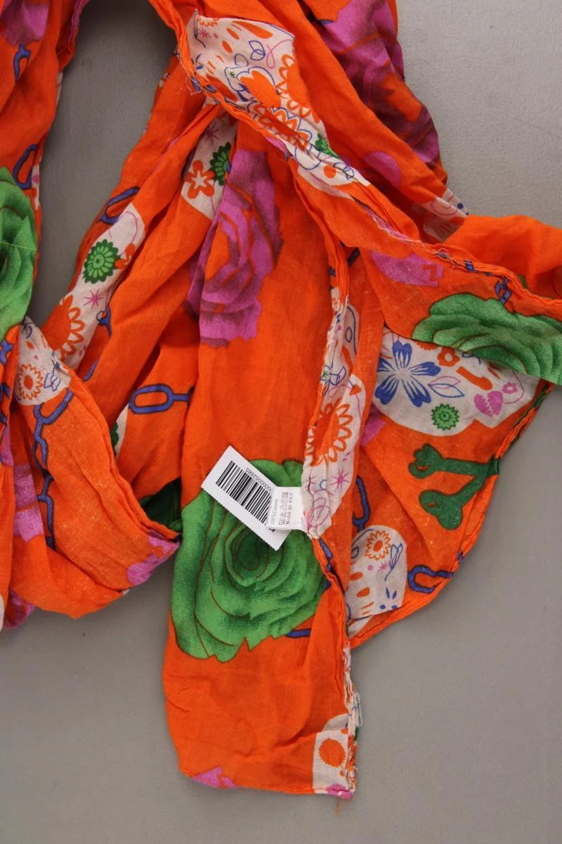 Tuch orange aus Baumwolle