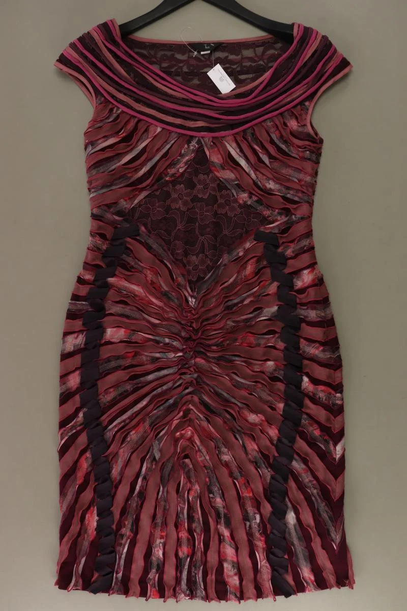 Tia Etuikleid Gr. 40 Kurzarm pink aus Polyester