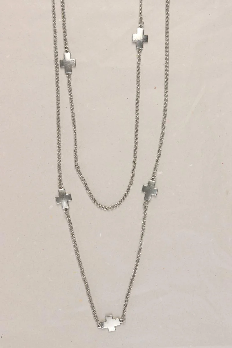 Halskette silber