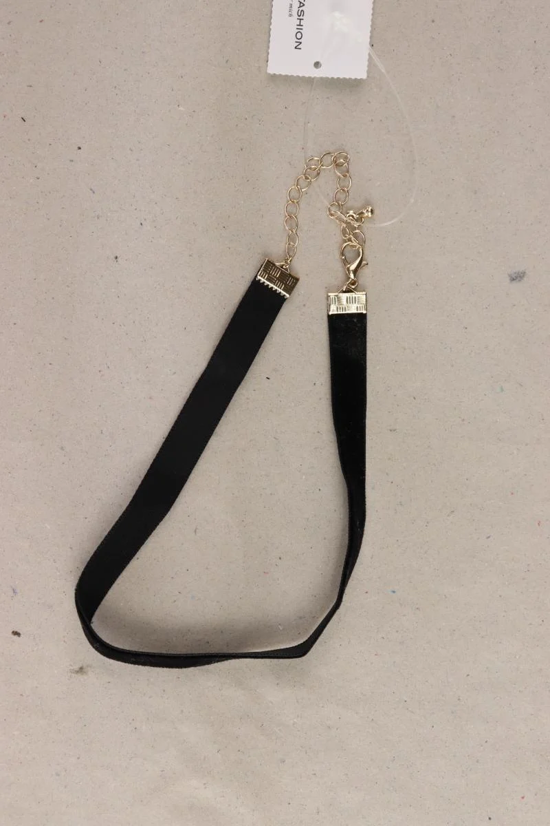 Choker Halskette schwarz