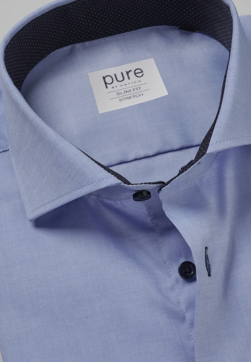 4062-738 - Business Hemd slim fit - blau