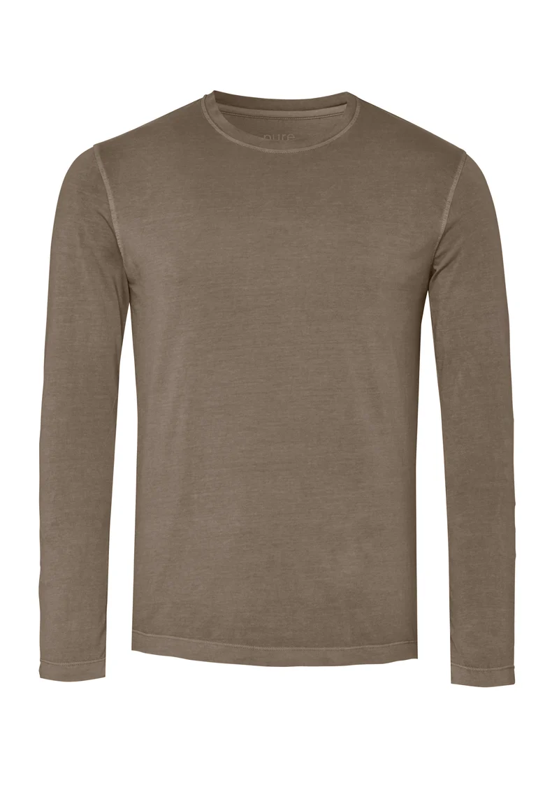 6010-91970 - Shirt Rundhals slim fit - beige