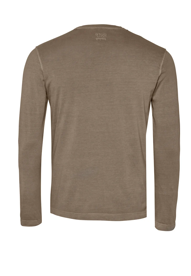 6010-91970 - Shirt Rundhals slim fit - beige