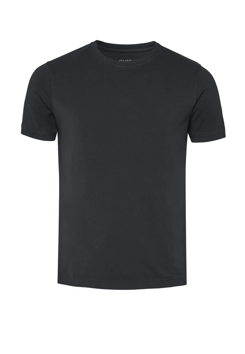 6007-92975 - T-Shirt Rundhals slim fit - grau