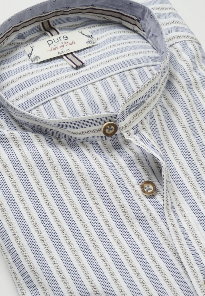 E42608-21696 - Tracht Hemd slim fit - blau