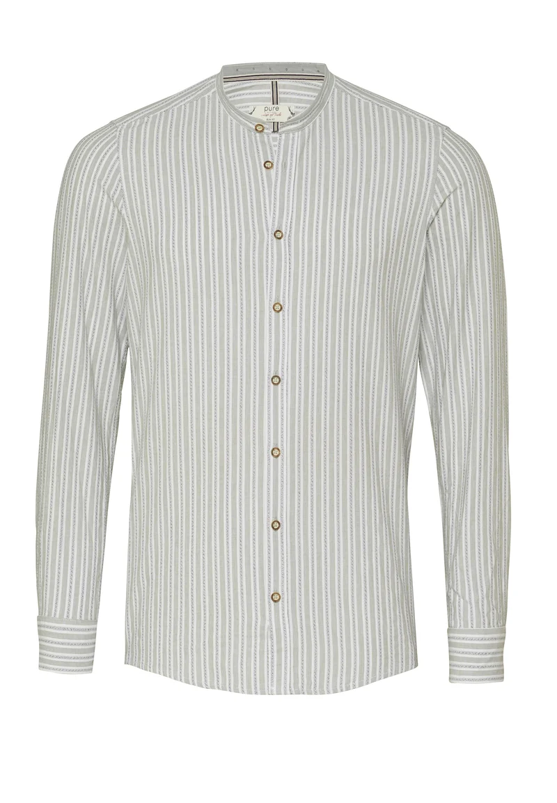 E42608-21696 - Tracht Hemd slim fit - grün