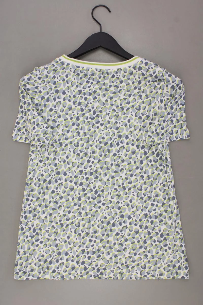 Mona Printshirt Gr. 38 Kurzarm grau