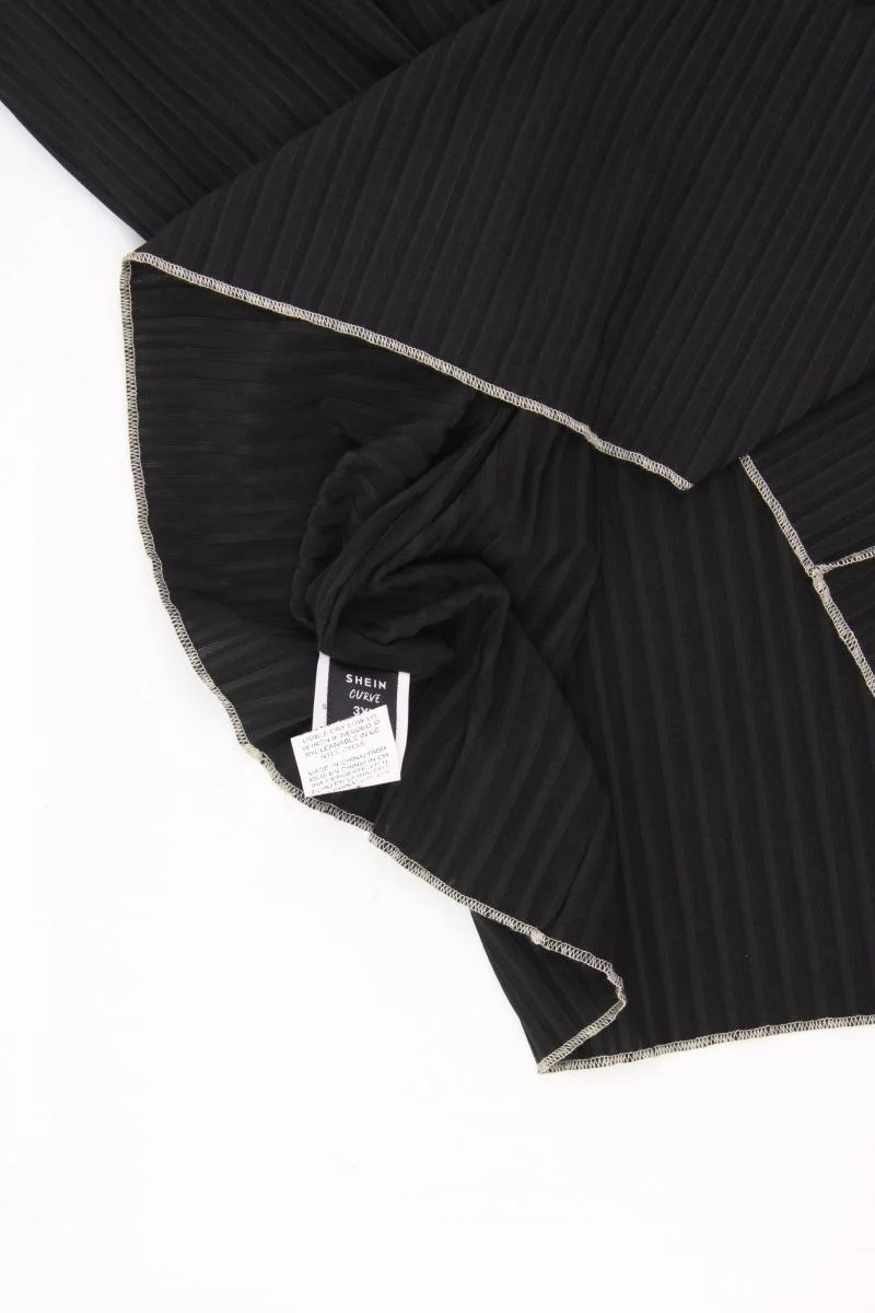 Shein Stretchrock Gr. XL schwarz aus Polyester