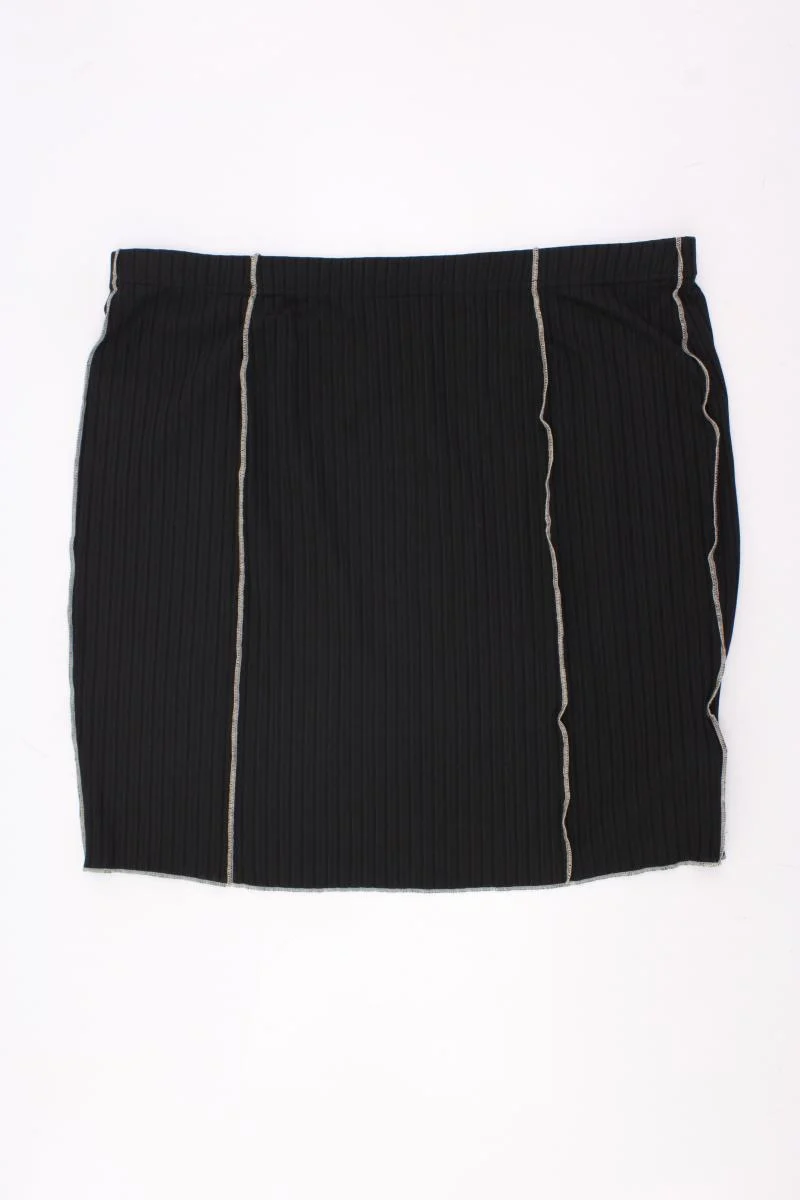 Shein Stretchrock Gr. XL schwarz aus Polyester