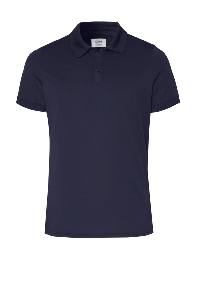 E31321-92933 - Functional Polo slim fit - blau