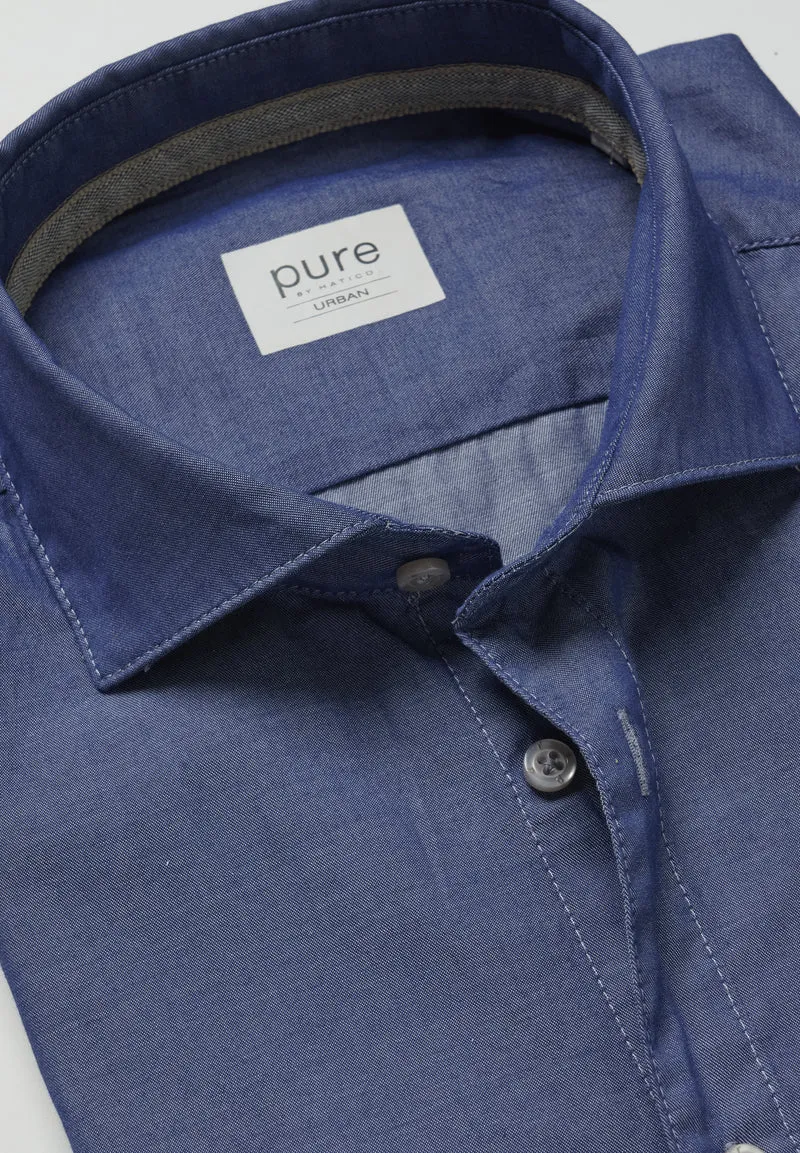 4071-51753 - Urban Hemd - blau