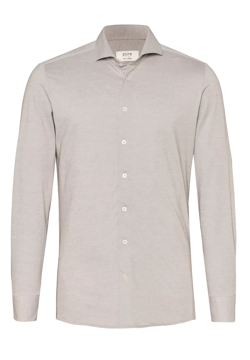 4069-21730 - Tech Jersey Hemd - beige