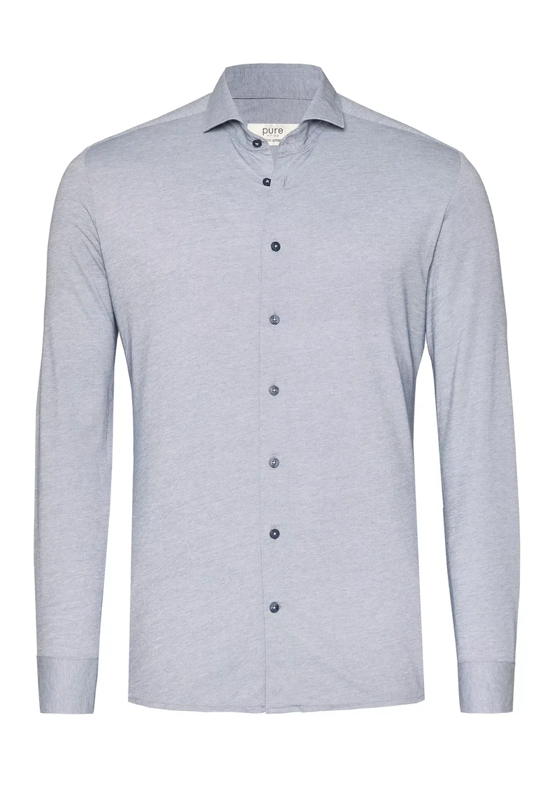 4069-21730 - Tech Jersey Hemd - blau
