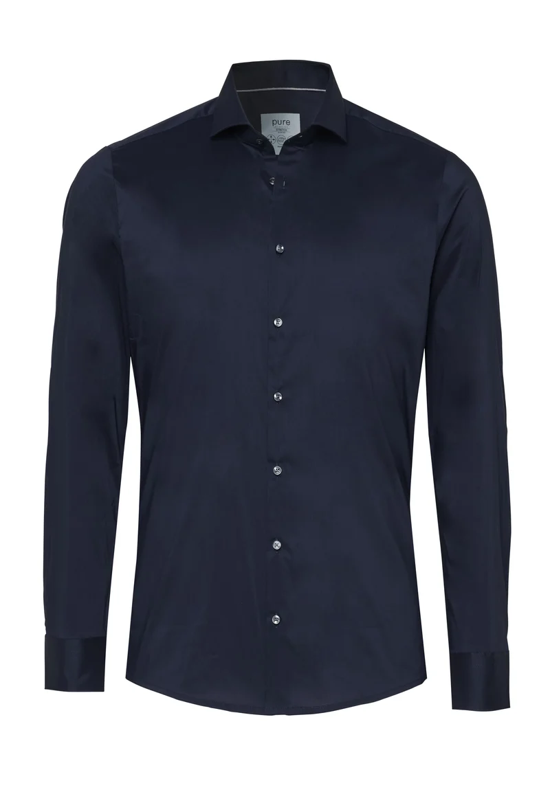4070-21701 - City Stretch Hemd slim fit - blau
