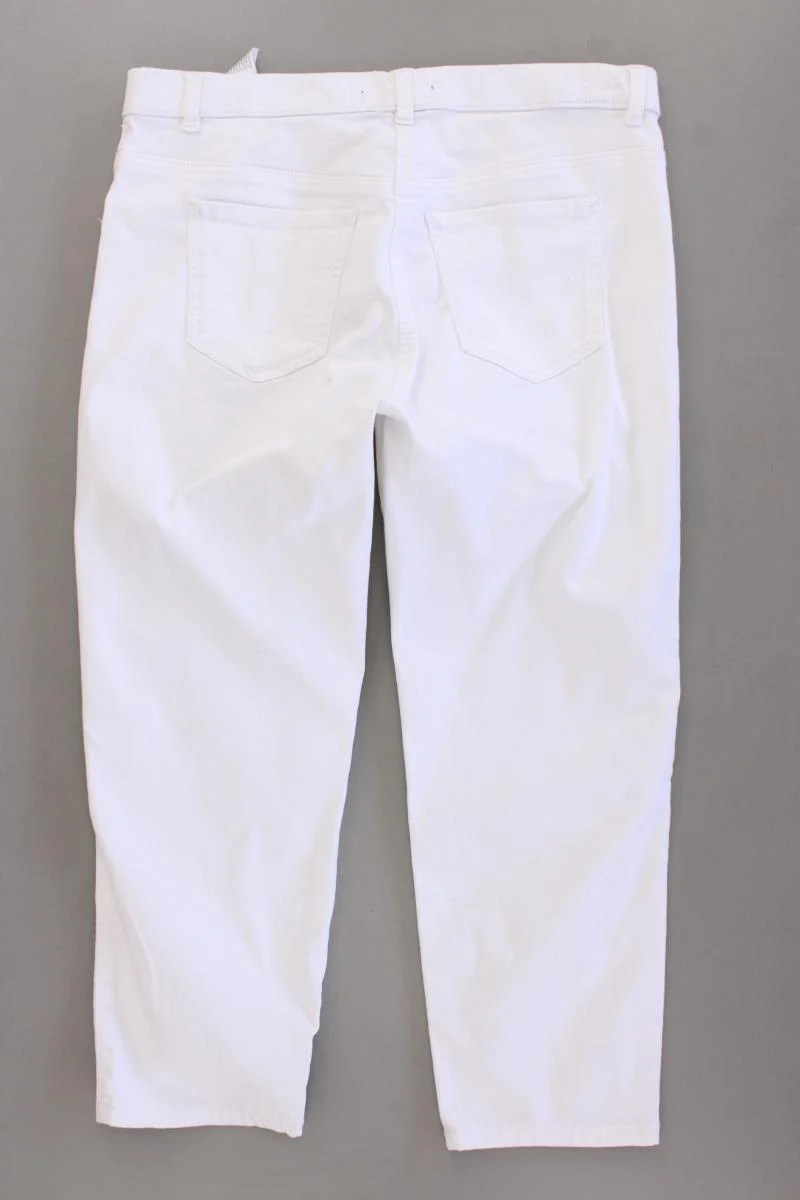 Bonita 7/8 Hose Gr. 40 weiß aus Baumwolle