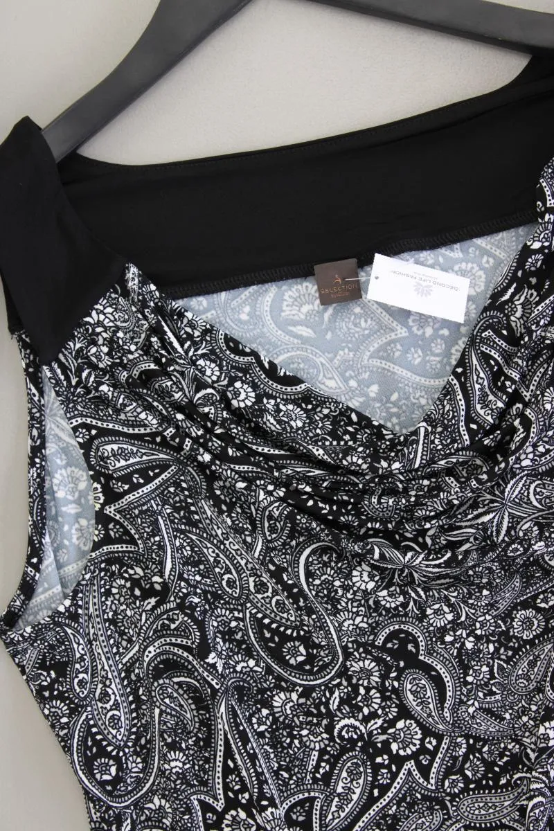 Selection by s.Oliver Jerseykleid Gr. 42 mit Paisleymuster neuwertig Ärmellos
