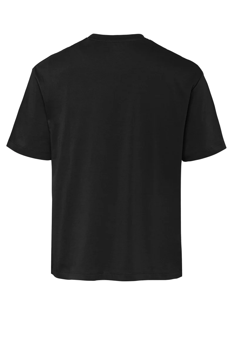 6009-92973 - T-Shirt Rundhals regular fit - schwarz