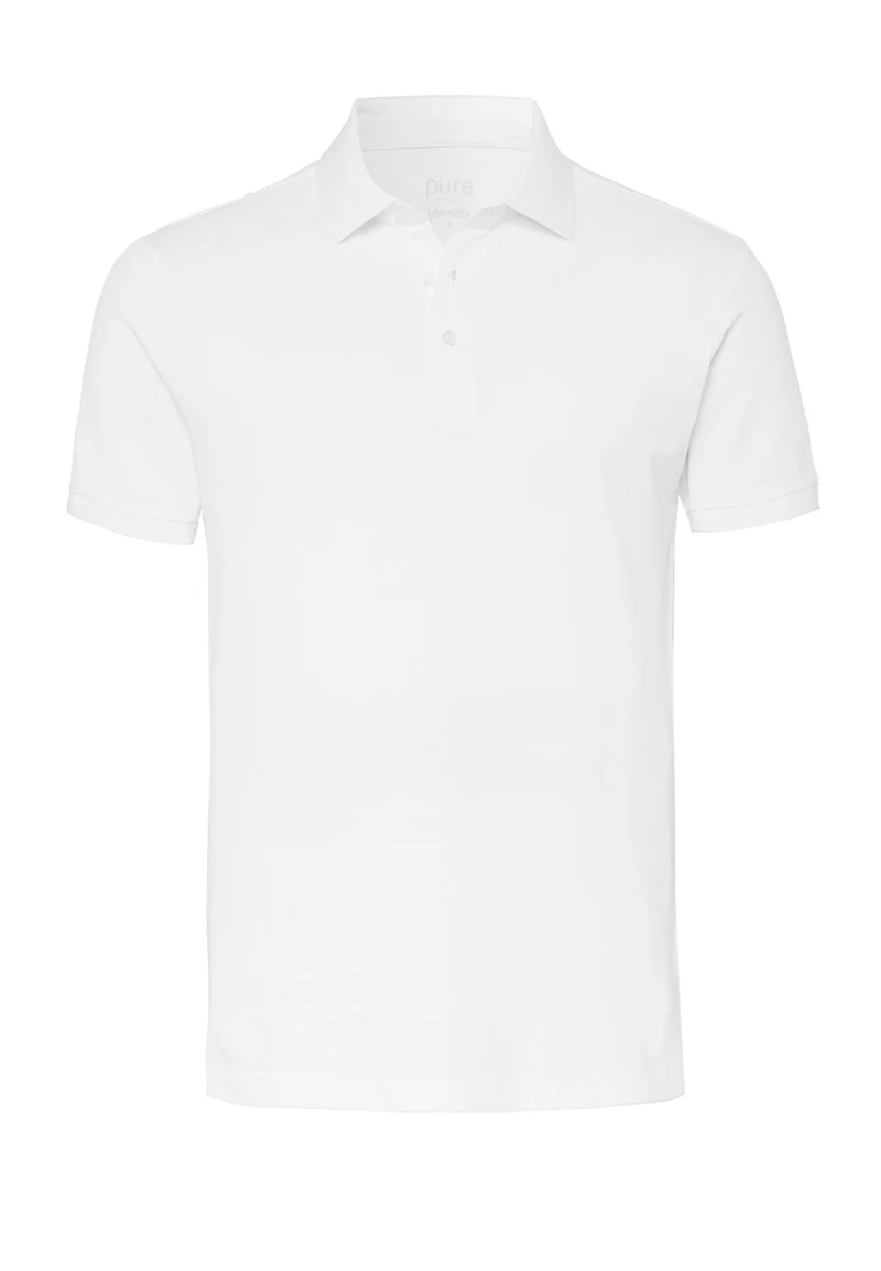 6008-92979 - Polo slim fit - weiss