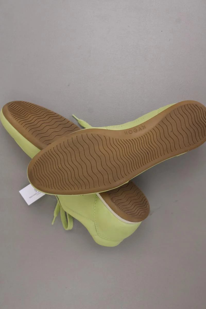 Hogan Olympia Donna Sneaker Gr. 38 grün aus Leder