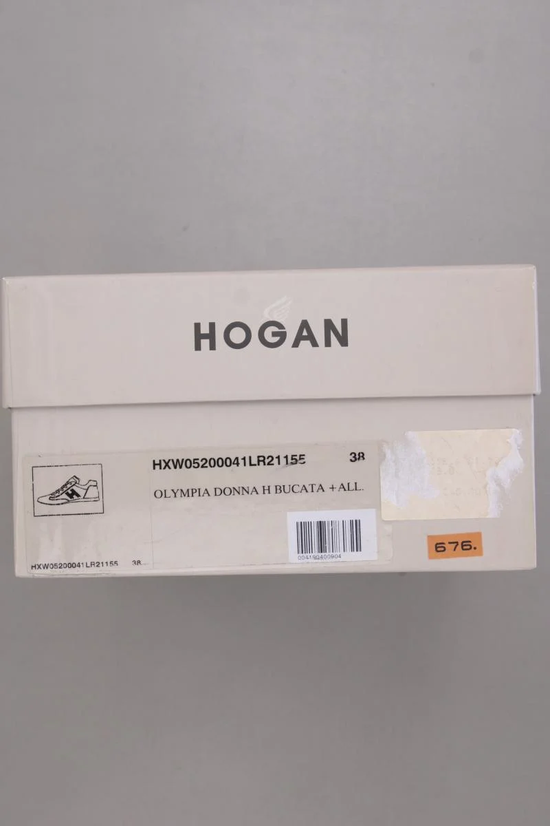 Hogan Olympia Donna Sneaker Gr. 38 grün aus Leder