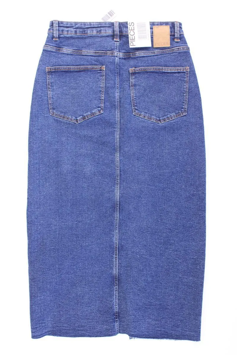 Pieces Jeansrock Gr. M neu mit Etikett blau aus Baumwolle