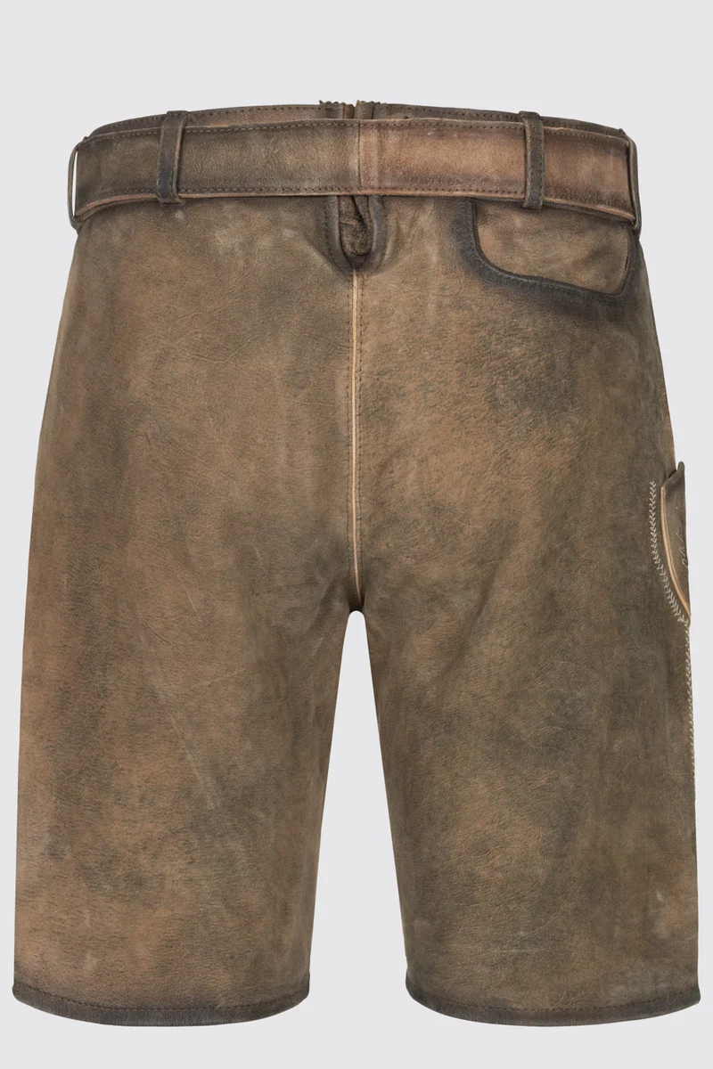 Herren Lederhose - BENTJE % - Trachtenhose - Krüger Buam - 099611-000-0071