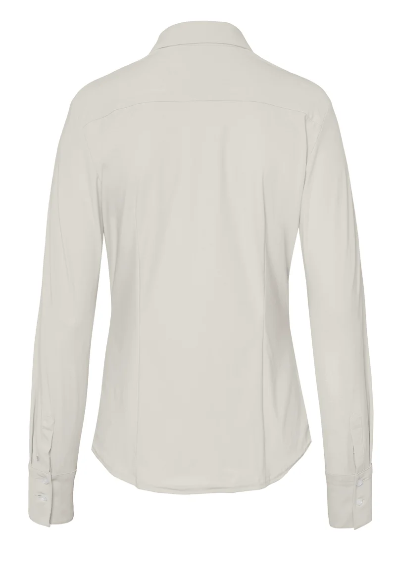 E31350-91910 - Functional Bluse slim fit - beige