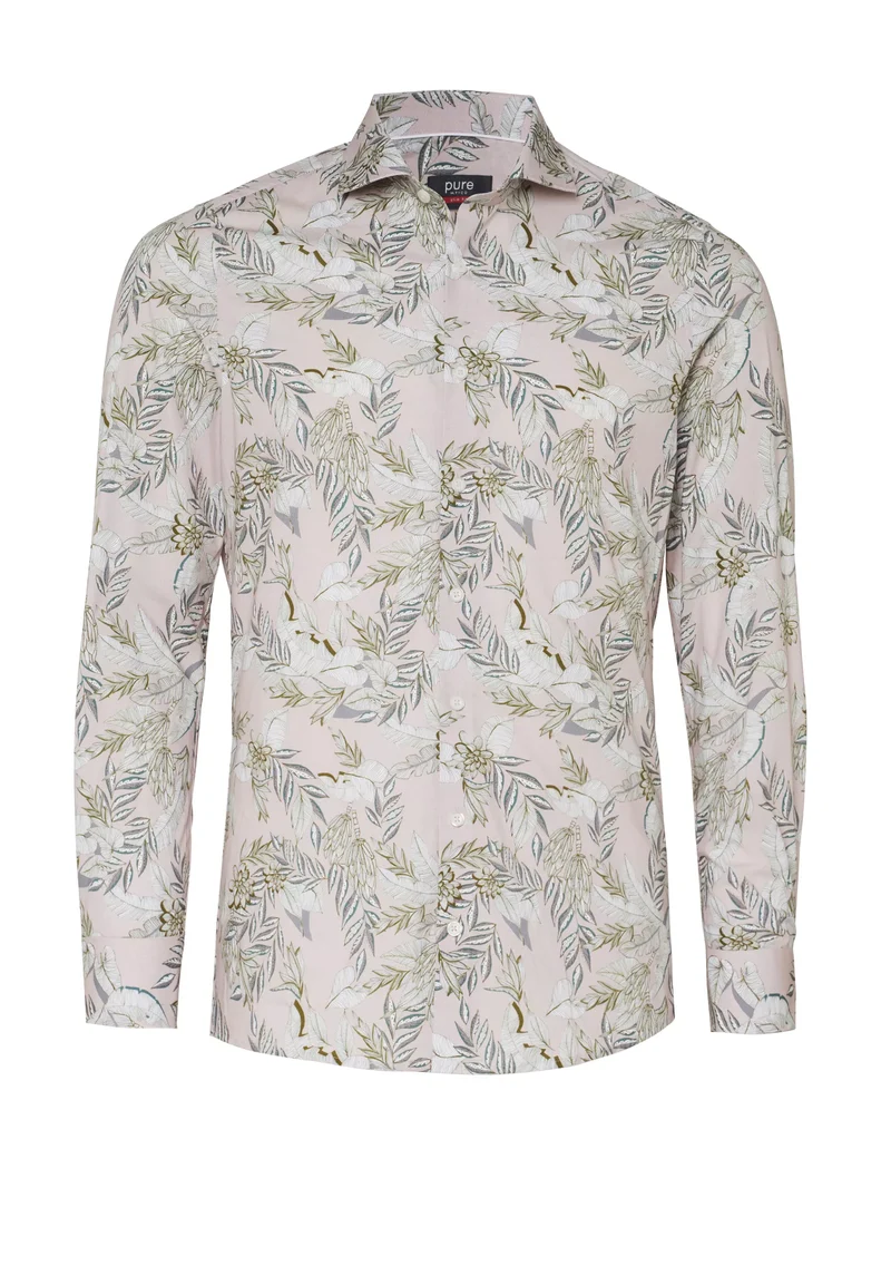 E31016-21706 - City Hemd slim fit - rosa